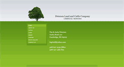 Desktop Screenshot of petersenfarms.com